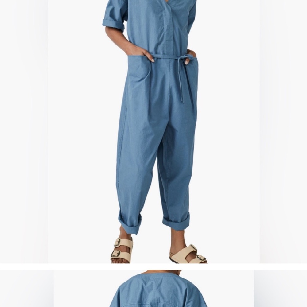 Free People Feels So Right Cotton
Jumpsuit - Blue Mirage - S - Picture 2 of 3